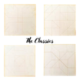 Unfinished Barn Quilt Square Wooden Sign, Country Decor Canvas Quilts Blocks (18 inches, Slip Knot) Generic