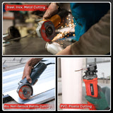 SHALL 25-Pack Cut Off Wheels 3” x 3/8” x 3/64” - Ultra Thin Cutting Wheel with Pouch for Angle Grinder & Cut-Off Tools - Fast Cutting Disc for INOX, SHALL