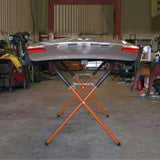 BXGTECH Portable Workbench Folding Work Stand, 1,000 Pound Capacity Foldable Work Table, Heavy-Duty Bumper Stand for Garage and Shop BXGTECH