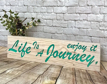 5in x 20in Custom Engraved Reclaimed Wood Sign | Personalized Wood Sign | Rustic Wood Sign | Epoxy Inlay | Great Gift - WoodArtSupply