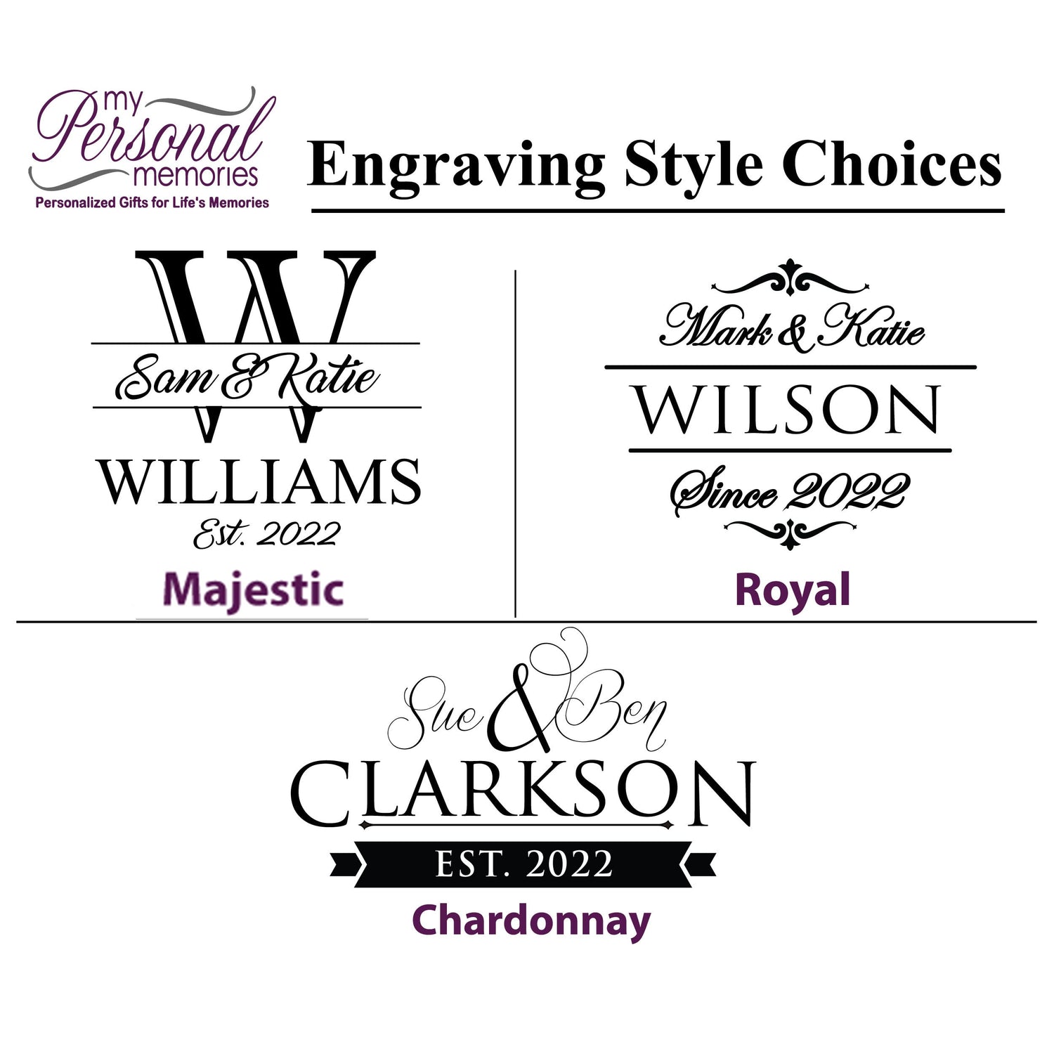 My Personal Memories, Custom Engraved Bamboo Wood Coasters - Personalized Coaster Set for Drinks, Weddings, Couples with Holder (Round Bamboo) My Personal Memories