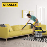Stanley SL18136 Wet Dry Vacuum, 3 Gallon, 4.0 HP, Stainless Steel Stanley