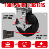 GSTANDARD Cabinets Storage System, Includes Drawers, Rolling Chest and Pegboard-Perfect for Organizing Garage and Tools 8 Piece Gabinets Set, 18.58" GSTANDARD