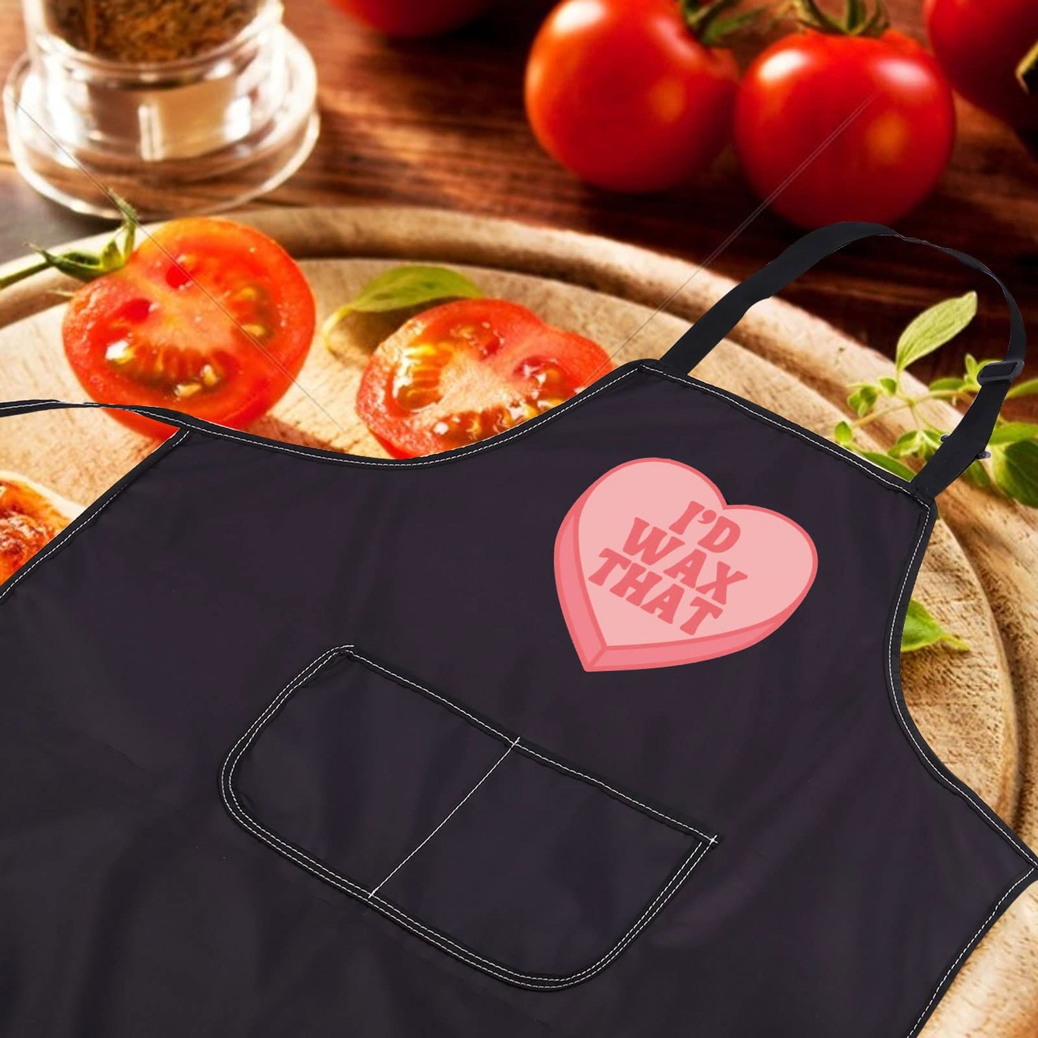 CENWA Esthetician Apron Nail Technician Apron Wax That Wax Boss Cosmetology Salon Apron Skin Care Specialist Beauty Gift (I’d Wax That apron) CENWA