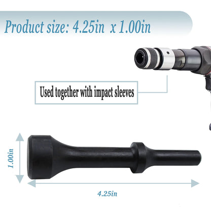 31982 Pneumatic 4-inch Hammer, Bit For Pneumatic Hammer Fits Impact Tool Air Hammer Attachments 2 Pcs