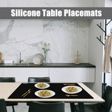 36.2" x 24" Extra Large Silicone Mat for Epoxy Resin, Nonstick Silicon Mats for Crafts Jewelry Casting, Non-Slip Kitchen Table Placemats for Foepoge