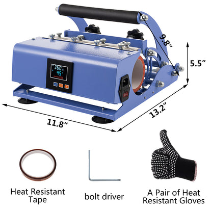 Hitgrand 30 OZ Tumbler Heat Press Machine, Tumbler Press for 30 OZ 20 OZ 16 OZ 11 OZ Straight Sublimation Blanks Skinny Tumbler, DIY Cup Mug Heat