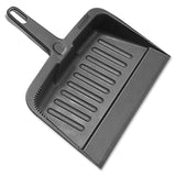 Rubbermaid Commercial Heavy-Duty Dustpan, Charcoal - 1 Piece Rubbermaid Commercial Products