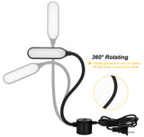 Amazing power Sewing Machine Light LED Flexible Gooseneck Work Lamp with Magnetic Mount Base for Workbench Lathe Drill Press Amazing power