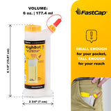 FastCap 6oz Glue Bottle, with 2-Chamber No-Drip System. Each Bottle Comes with 2 Replaceable Tips. FastCap