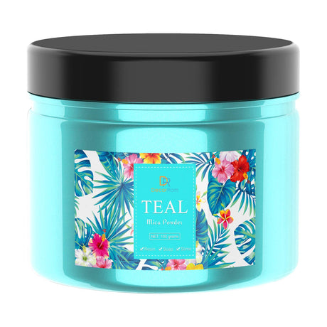 Epoxy Resin Color Pigment - Huge 100g/3.5 Ounces Metallic Mica Powder for Epoxy Resin Art Coloring, Slime Making - Cosmetic Grade Resin Color Dye for DecorRom