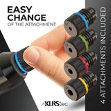 KLRStec Professional Rivet Gun Kit incl. 120 Pop Rivets and 4 HSS Drills - High quality Pop Rivet Tool Kit for processing Blind Rivets KLRS