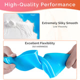 NASUBI Silicone Mold Making Kit 70.4oz,15A Non-Toxic Safe Liquid Silicone Rubber for Mold Making,4.4LB Mixing 1:1 by Weight Fast Curing Silicone NASUBI