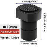 3/4-Inch (19mm) Bench Dogs Aluminum Alloy Non-Slip Pads,Bench Dog Clamp Accessory, MFT Stops for Woodworking, Workbench Accessories (8 Pack) ViewReal