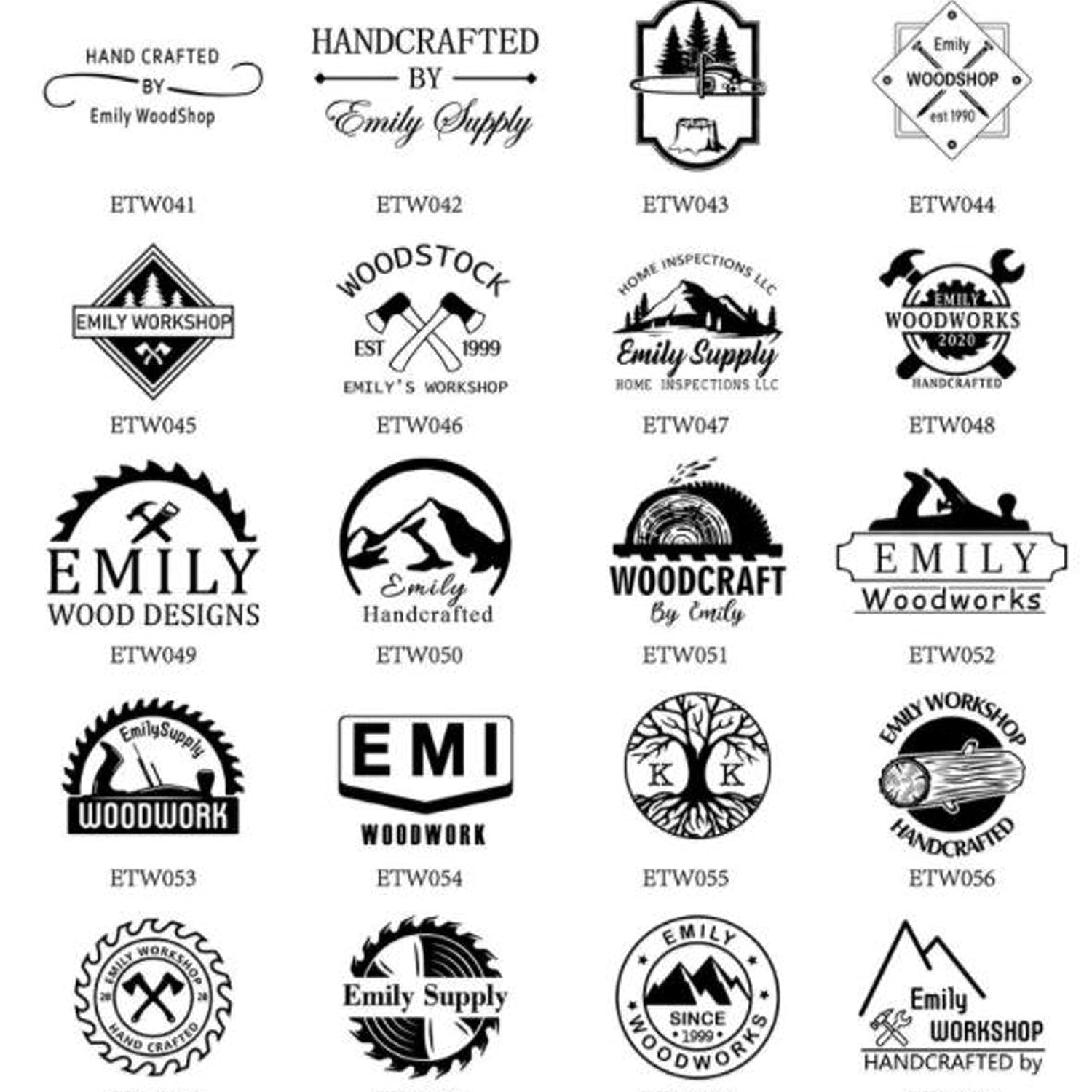 Custom Electric Wood Branding Iron - 350W Heat Stamp with Brass Head & Wood Handle for Personalised Crafting Arokimi