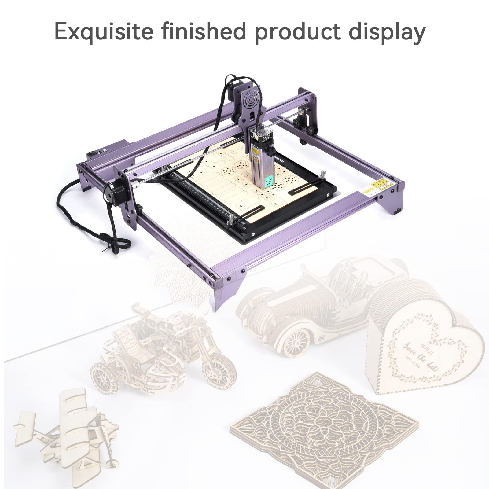 ATOMSTACK F2 Honeycomb Working Table - for ATOMSTACK X7 PRO,X20 Pro,X30 PRO and Most Laser Engraver, 45 * 45cm Honeycomb Working Bed for Fast Heat - WoodArtSupply