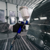 PERMASAFE HVLP Spray Gun Gravity Feed, 600CC Capacity, with 1.4mm Nozzle Professional Air Paint Sprayer, Spray Guns for Painting Cars PermaSafe Protective Coatings