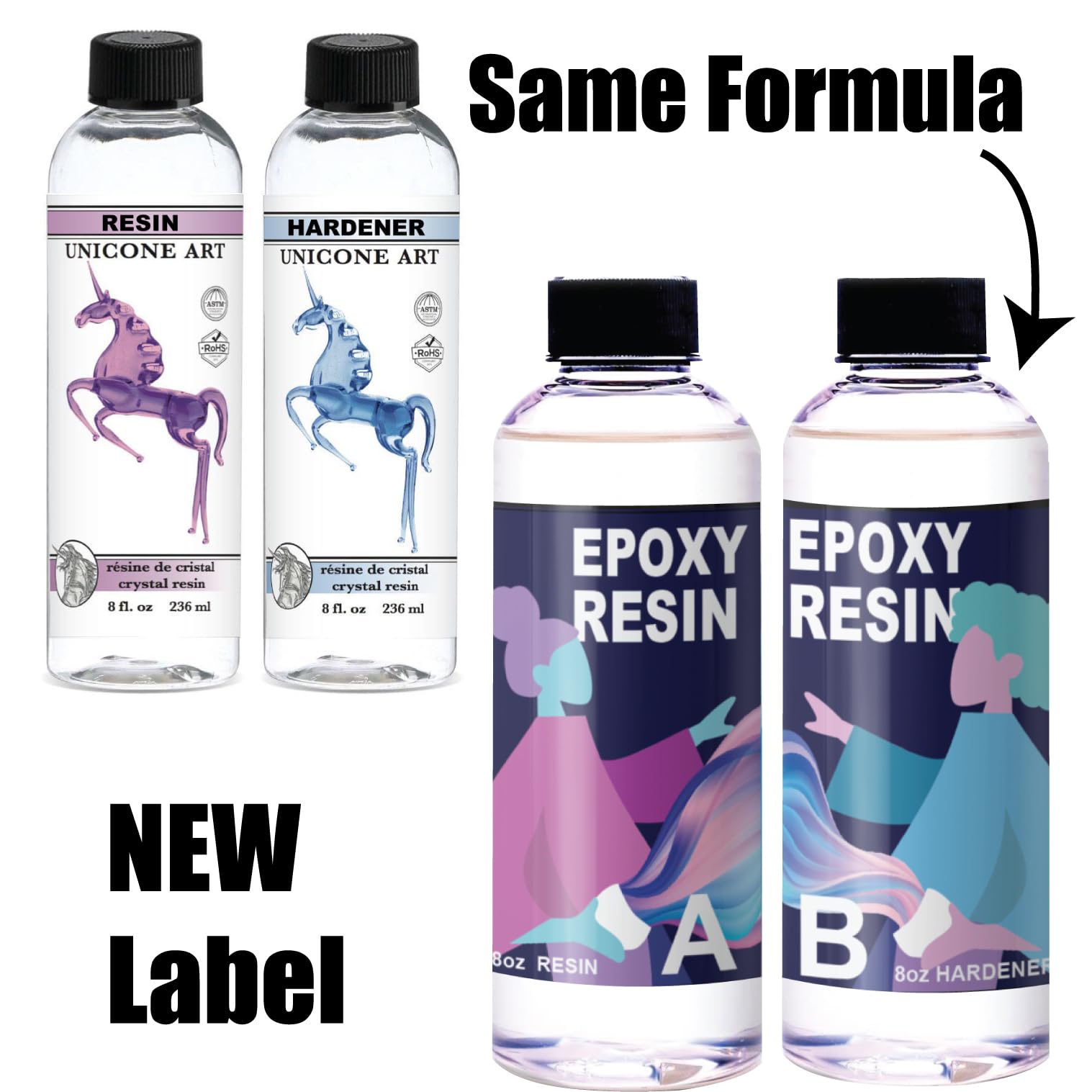 Epoxy Resin Upgrade Formula 32OZ 2X UV Resistant Resin Epoxy