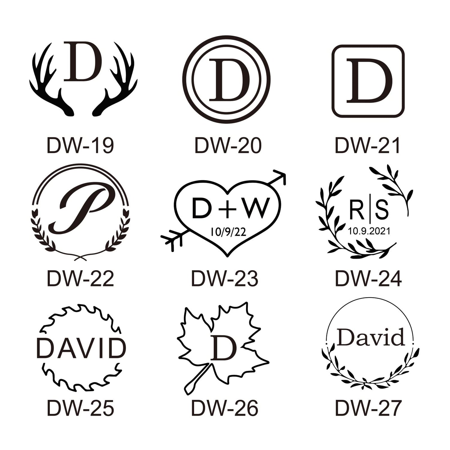 Personalised Deironply Wood Branding Iron - Custom Brass Stamp with Handle for Unique Crafting Deironply