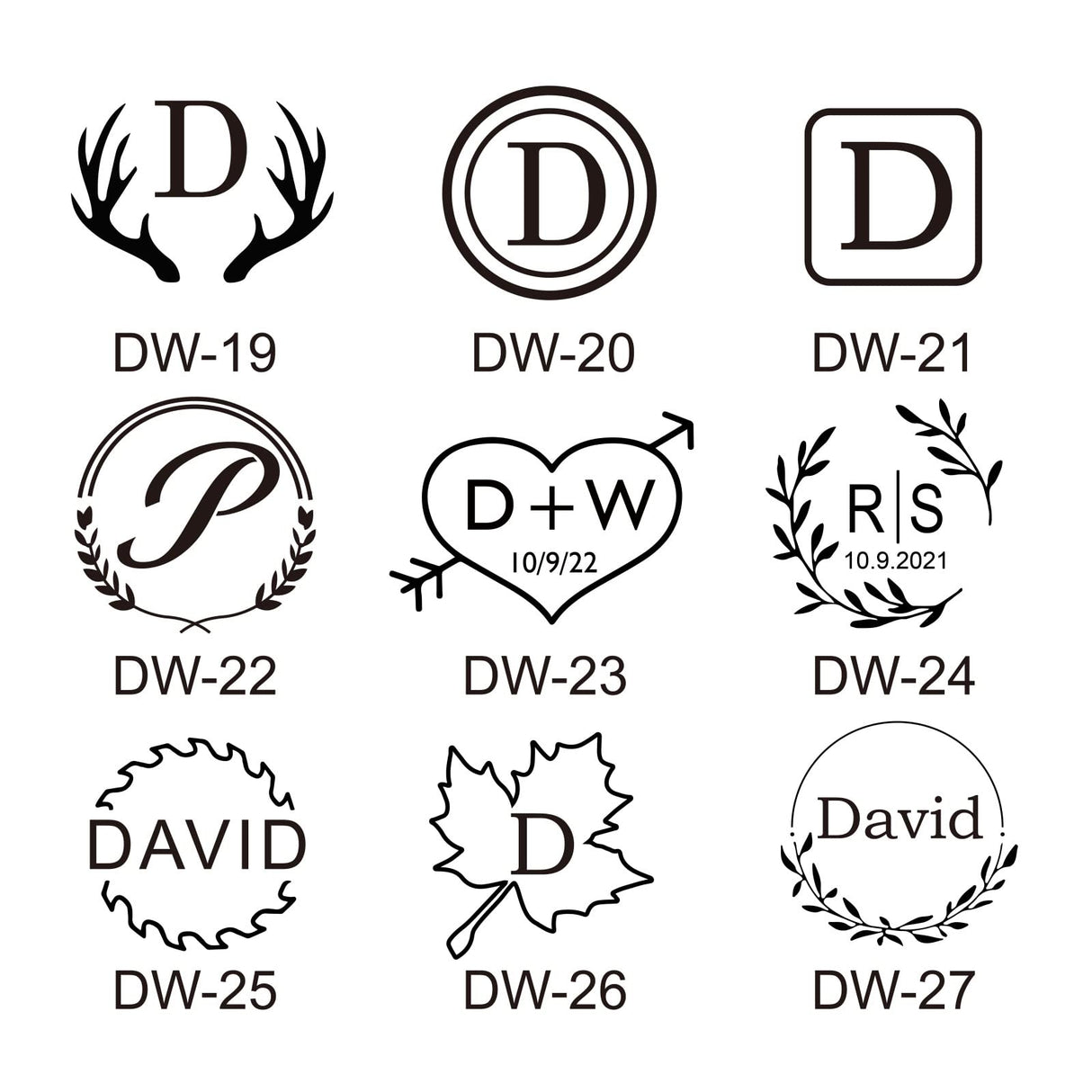 Personalised Deironply Wood Branding Iron - Custom Brass Stamp with Handle for Unique Crafting Deironply