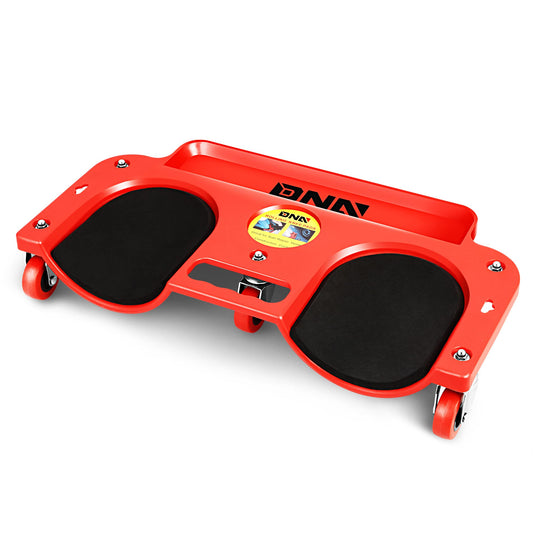 ‎DNA MOTORING TOOLS-00138 Rolling Knee Creeper Pads with Tool Tray Holder for Garage Workshop Garden,Red - WoodArtSupply