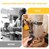 Dust Collector Remote Switch, Ortis 120V Wireless Remote Switch for Dust Collector, 328FT Wireless Range (Battery Included), Heavy Duty Design, Save Ortis