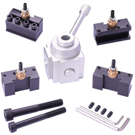 JWGJW 120034 Tooling Package Mini Lathe Quick Change Tool Post & Holders Multifid Tool Holder JWGJW
