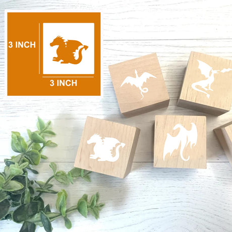 65 Pieces Animal Stencils for Painting, Small Reusable Deer Bear Stencil Template Tree Bee Bird Mountain DIY Craft Paint Stencils for Painting on Hosomono