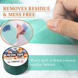 TSSART Resin Tape for Epoxy Resin Molding - Silicone Thermal Adhesive Tape, Oxidation and High Temperature Resistance Easy Peeling, Epoxy Release TSSART