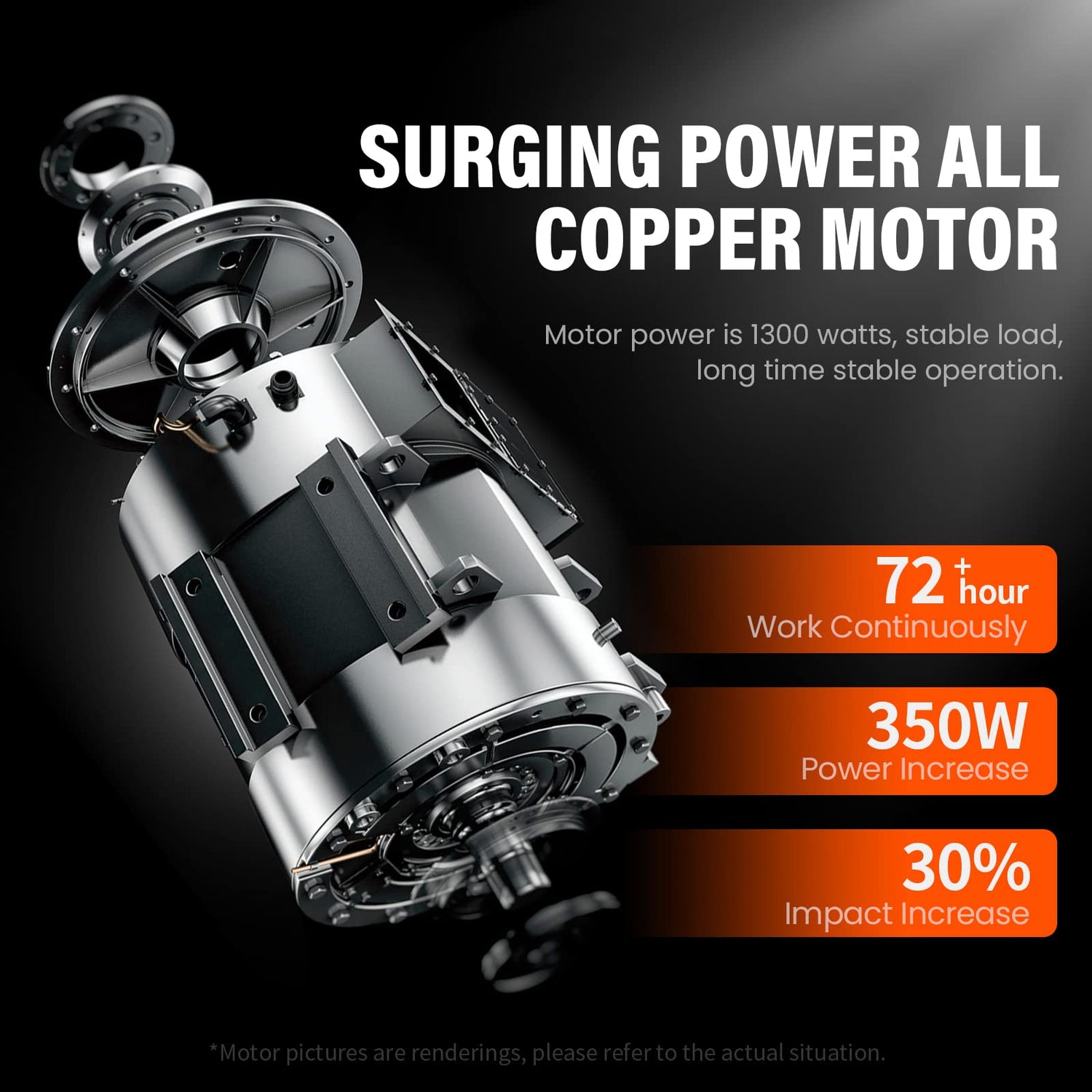 Berserker 1300W 12-Pound SDS-Max Demolition Jack Hammer,1-9/16" 11-Amp Corded Electric Heavy Duty Demo Chipping Hammer Concrete/Pavement Breaker with Berserker