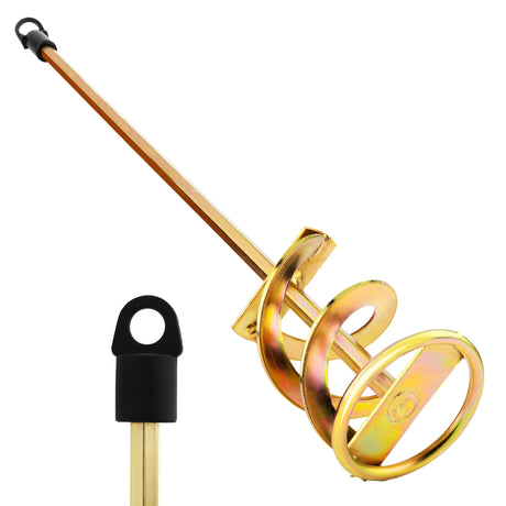 AYZOTEK Paint Mixer for Drill, 1-5 Gallon Bucket, Paint Stirrer for Drill, Zinc Plated, Rust-Free & Easy to Clean, Fits All Standard Drills - For AYZOTEK