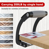 APIOLO Panel and Plywood Carrier, Plywood Lifting Tool and Drywall Carrying Tool, Panel Gripper by Single Hand for Sheet Board Clamp Drywall Lifter, APIOLO
