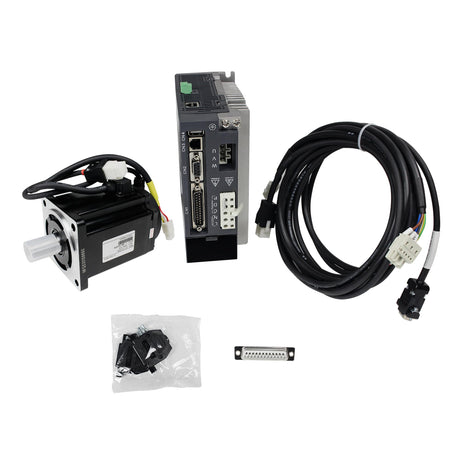 CNCTOPBAOS 1KW AC Servo Motor Kit,220V 1000W 3000rpm 3.18N.m Servo motor and Driver CNC Controller Kit,17 bit Encoder RS485 for CNC Milling Lathe CNCTOPBAOS
