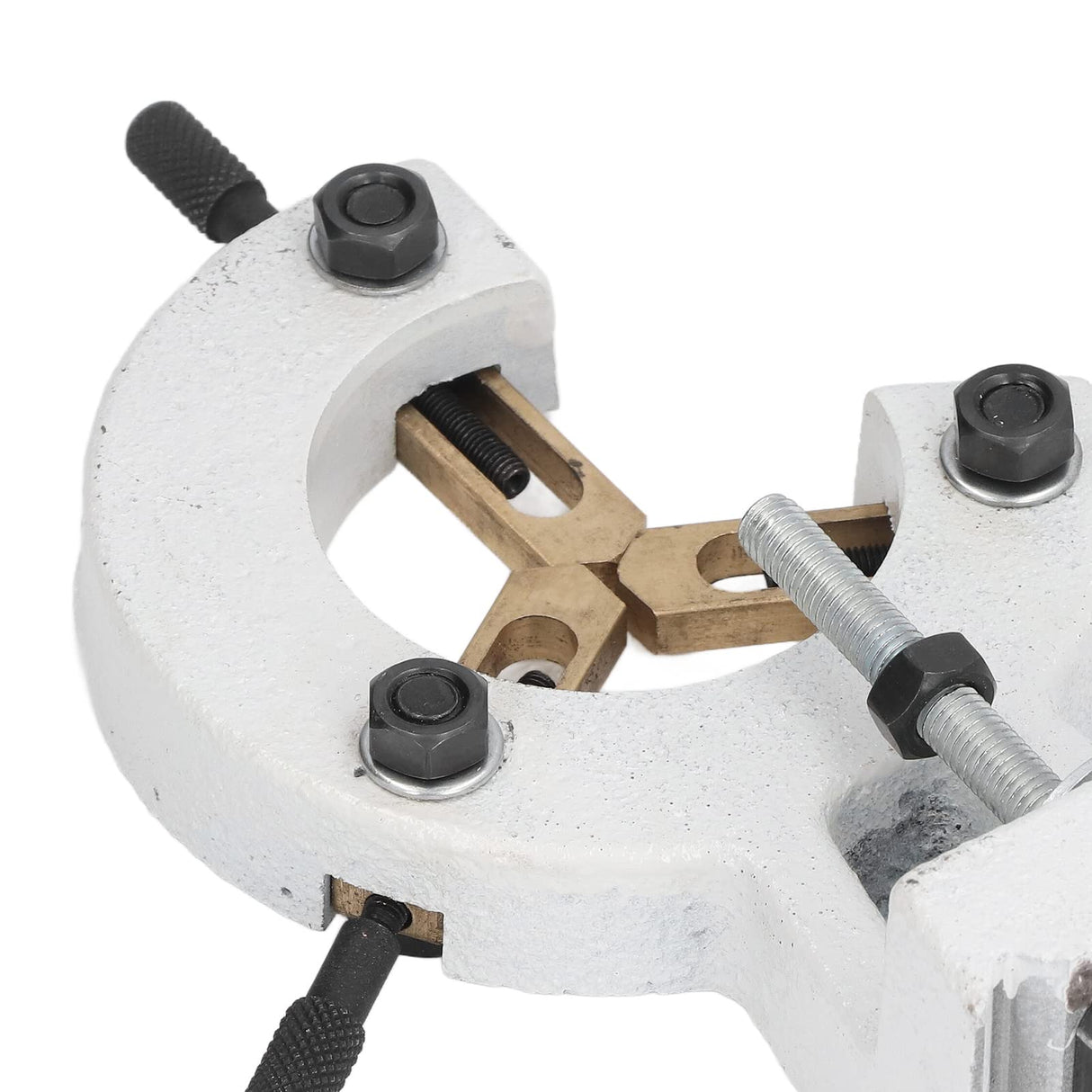 Mini Lathe Steady Rest Steady Rest Mini Lathe Machine Center Frame for WM‑210 8 inch x 16 inch Fixed Metal Stabilizer Power Lathe Accessories Hyuduo