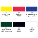 Liquitex Professional Heavy Body Acrylic Paint, Classic 6 x 59ml (2-oz) Set Liquitex