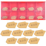 Lathe Turning Tools,VerLich SPB26-3 110 * 26mm Parting Grooving Cut-Off Tool with 10pcs GTN-3 SP300 Cut-Off Carbide Inserts Mayitr VerRich