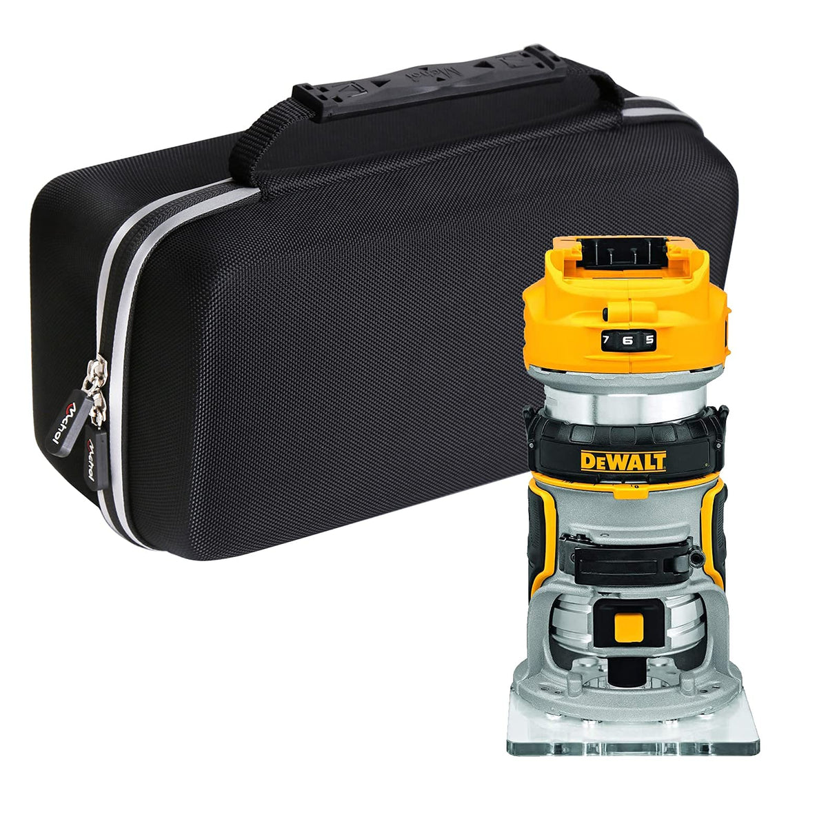Mchoi Hard Portable Case Compatible with DEWALT 20V Max XR Cordless Router (DCW600B),Case Only Mchoi