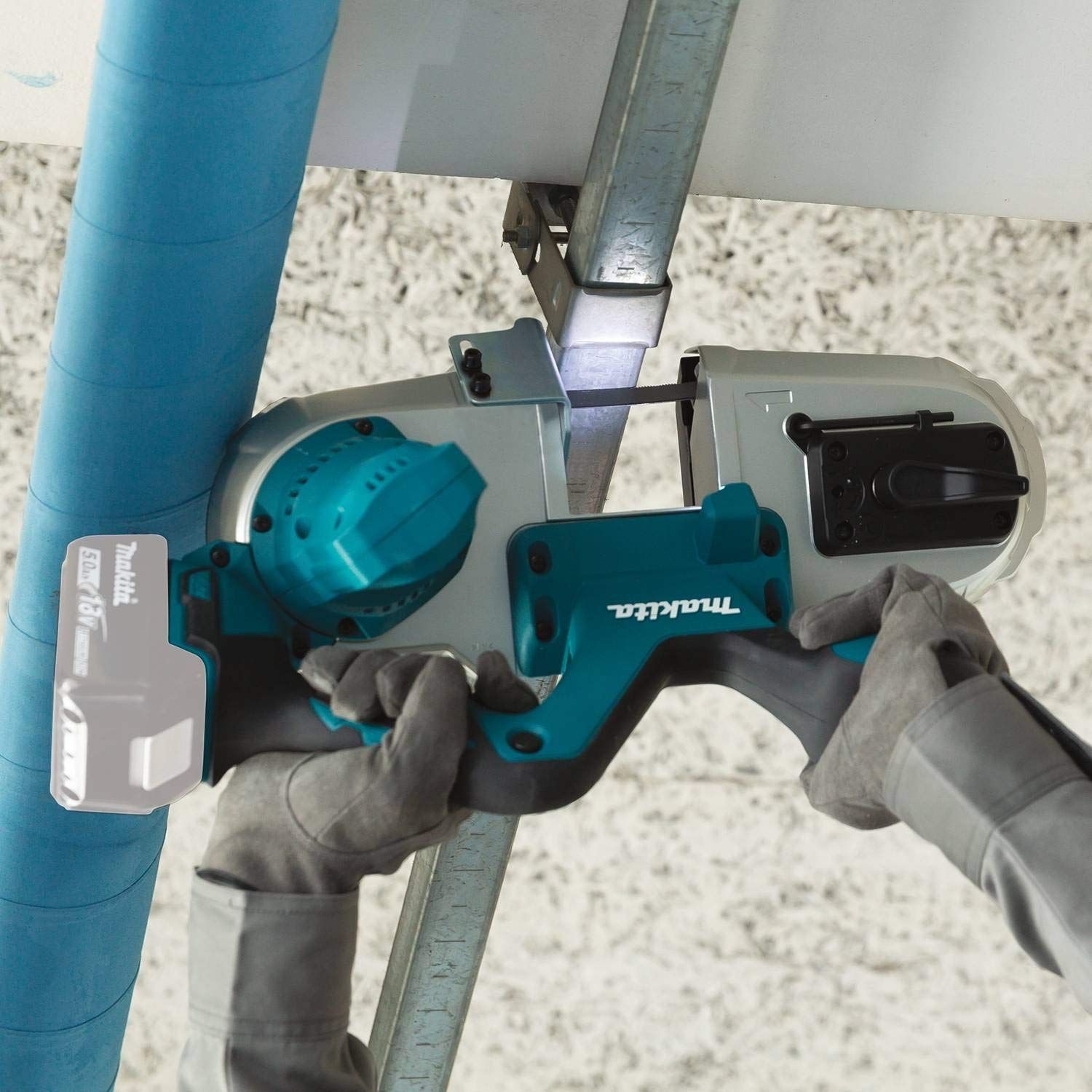 Makita XBP03Z 18V LXT Lithium-Ion Cordless Compact Band Saw, Tool Only Makita