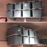 Wallmaster 2-Pack 15x45 Heavy Duty Garage Wall Shelving 45-inch-by-15-inch Wall Mount Garage Storage Rack Floating Shelves Max Load 400lb White Wallmaster