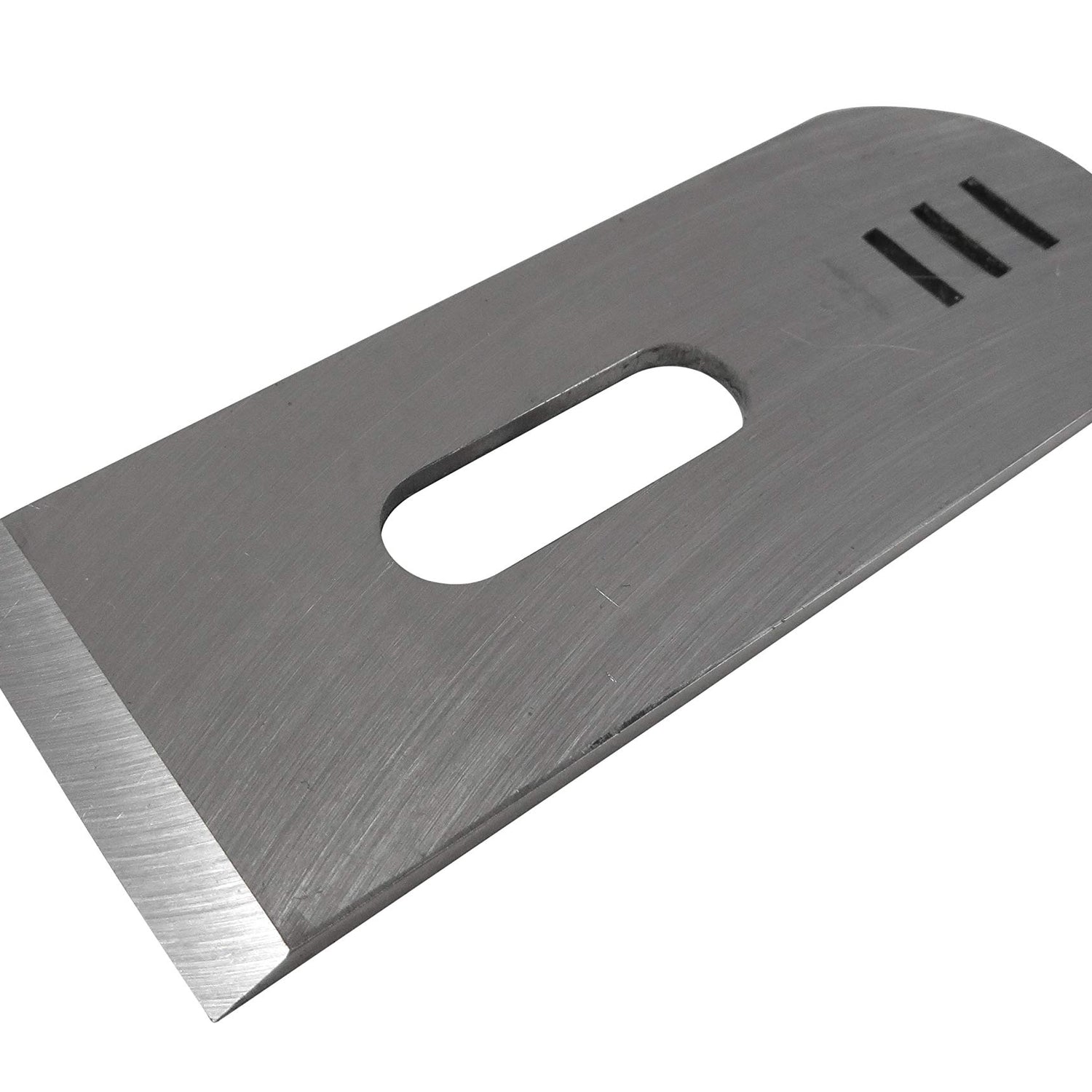 Taytools 467184 Replacement Blade/Iron for Taytools Low Angle Block Plane Plane, 0.110” Thick, 1-5/8" Wide, 4-1/4" Long, RC 55-60 Taytools