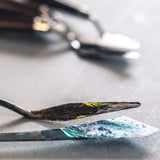 7 Pieces Painting Knife Set Spatula Palette Knife Stainless Steel Painting Mixing Scraper Oil Painting Accessories with Wood Handle for Art and Paint Honoson