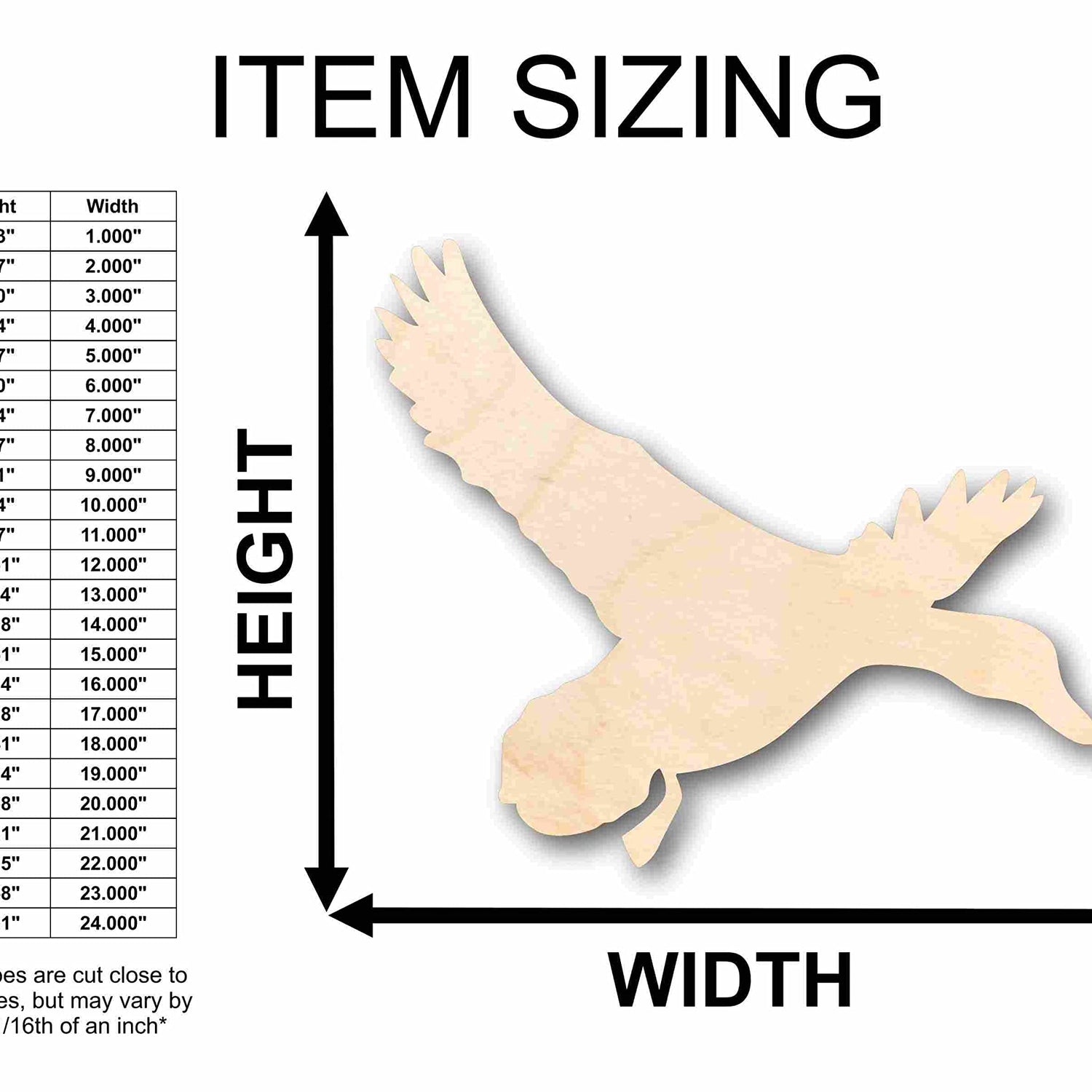 Unfinished Wood Duck Mallard Silhouette - Craft- up to 24" DIY 8" / 1/2" 24 Hour Crafts