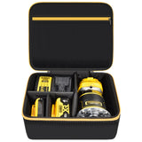 Tool Case Compatible with DEWALT 20V Max XR (DCW600B)/ for Makita XTR01Z 18V LXT Lithium-Ion Cordless Router, Sailcloth Storage Carrying Holder for Tanmqin