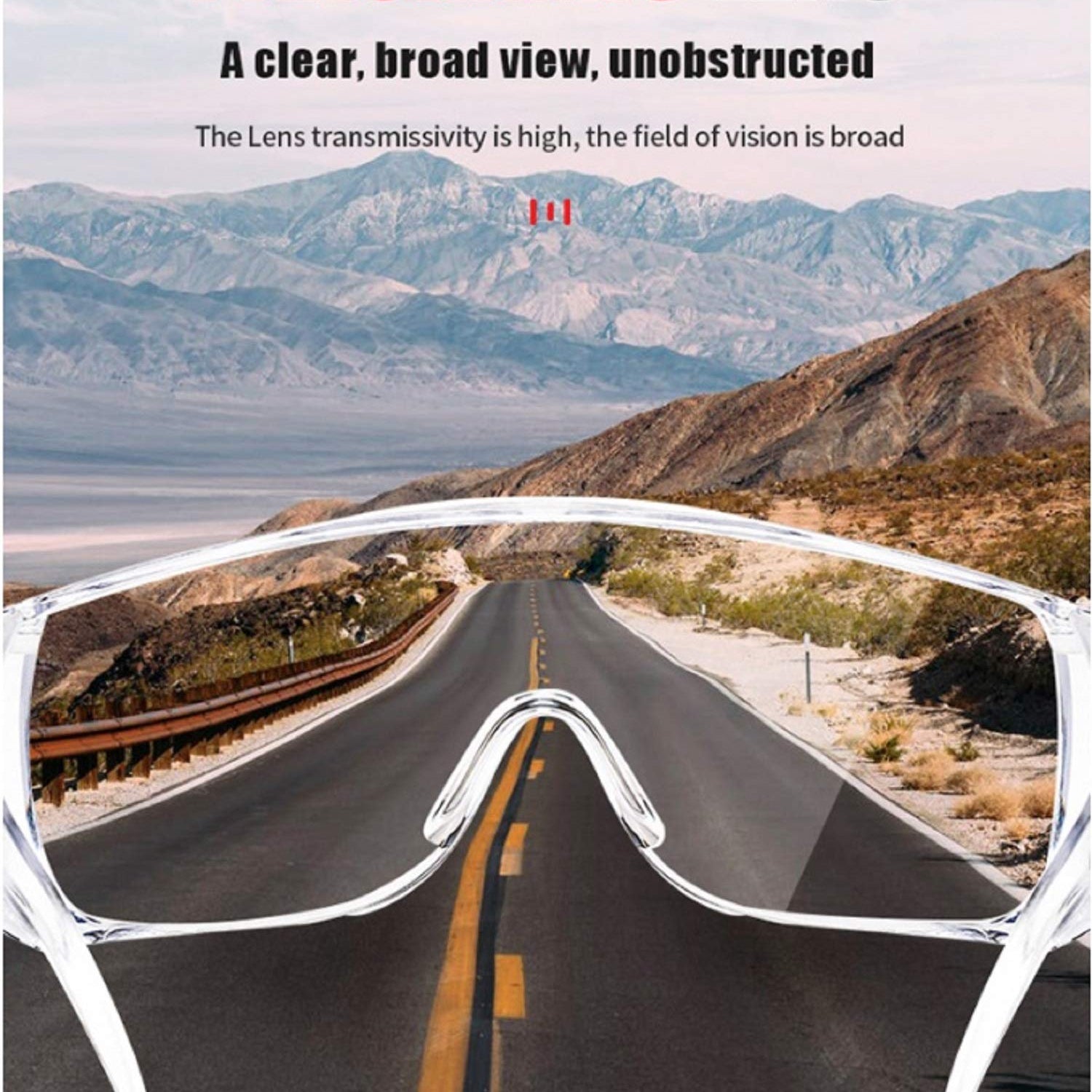 Safety Glasses (2 Pack) Anti Fog & Shattered Proof, ANSI Z87.1 & EN 166 UV Resistant Protective Eyewear Safety Goggles, Wide Frame Eye Shield Goggles Euxor