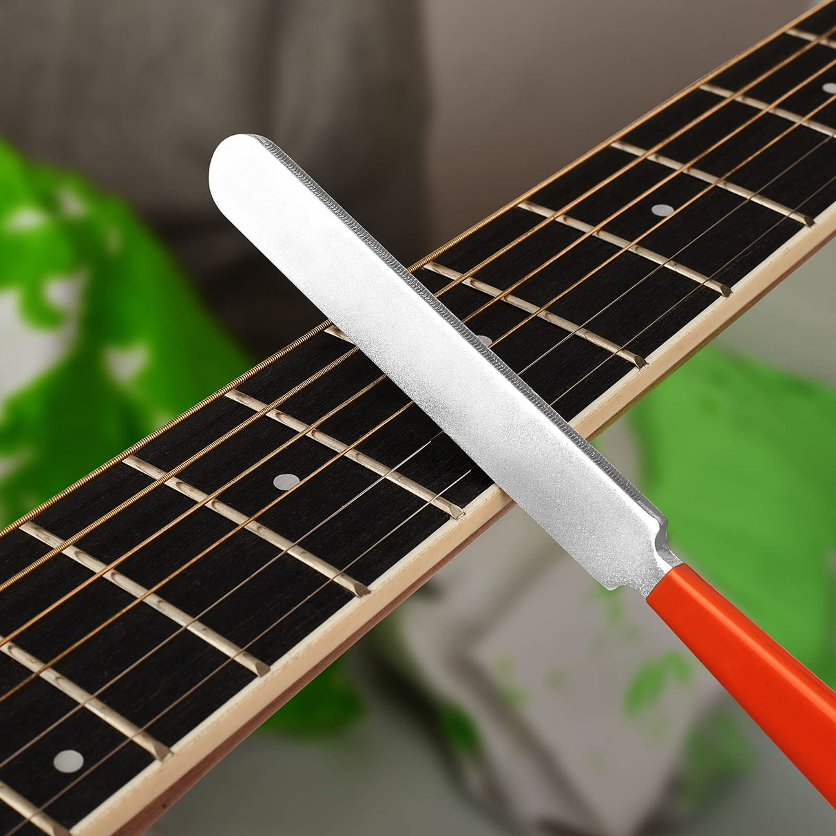 Guitar Fingerboard Luthier Tool Set Including Guitar Fret Crowning Luthier File, Fret Leveling Beam Sanding Leveler Beam and Fingerboard Guard M Y Fly Young