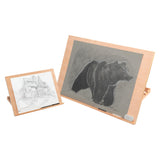 SoHo Urban Artist 12x16" Adjustable Portable Drawing Board Stand Easel, 5 Positions, Natural Beechwood Finish Soho Urban Artist