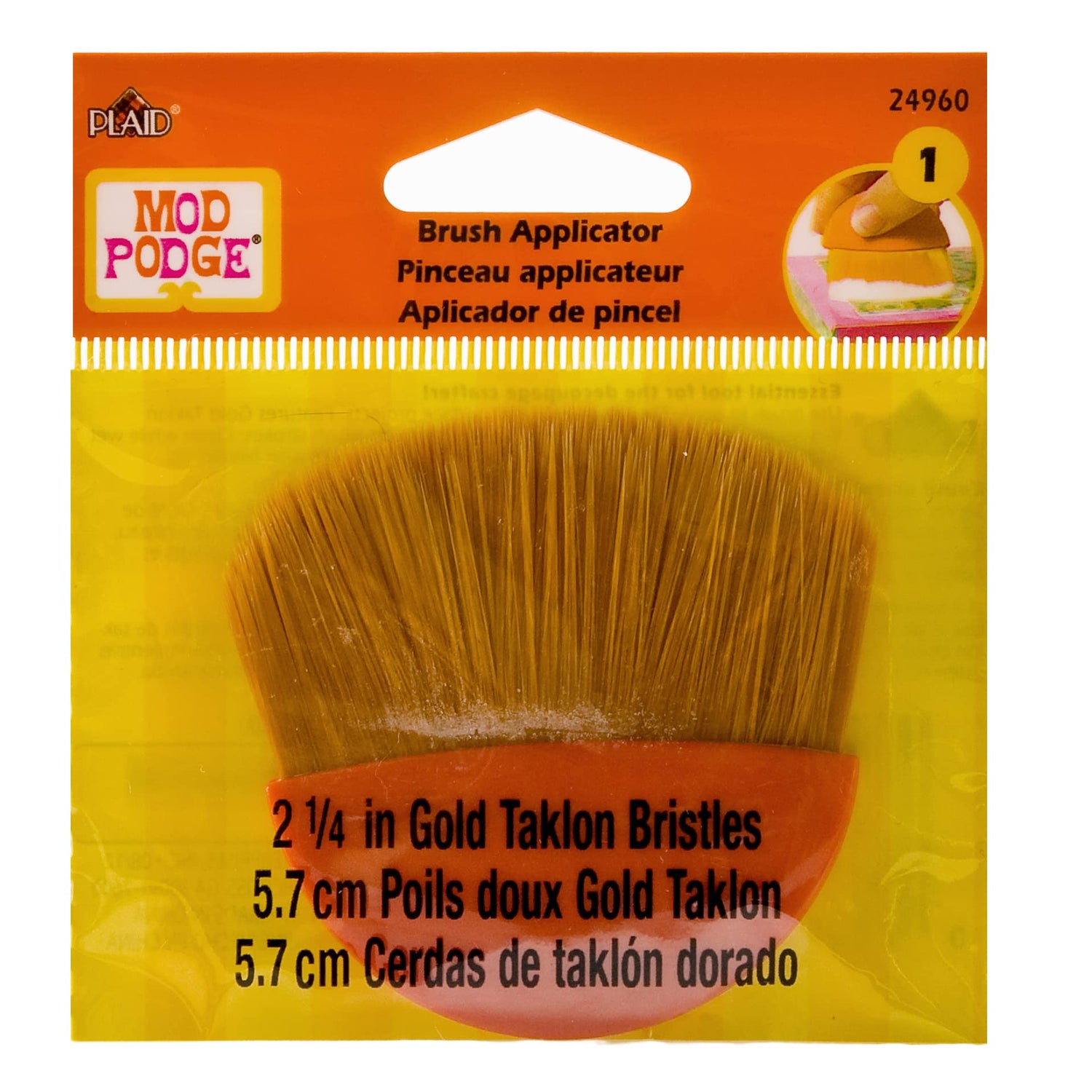 Mod Podge Paint Brush Applicator, 24960 2.25-Inch, Basic Mod Podge