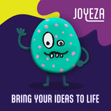 JOYEZA Rock Painting Kit Glow in The Dark, Arts and Crafts for Girls and Boys Age 6+, 12 Painting Rocks for Kids, Waterproof Paints, Kids Activities JOYEZA