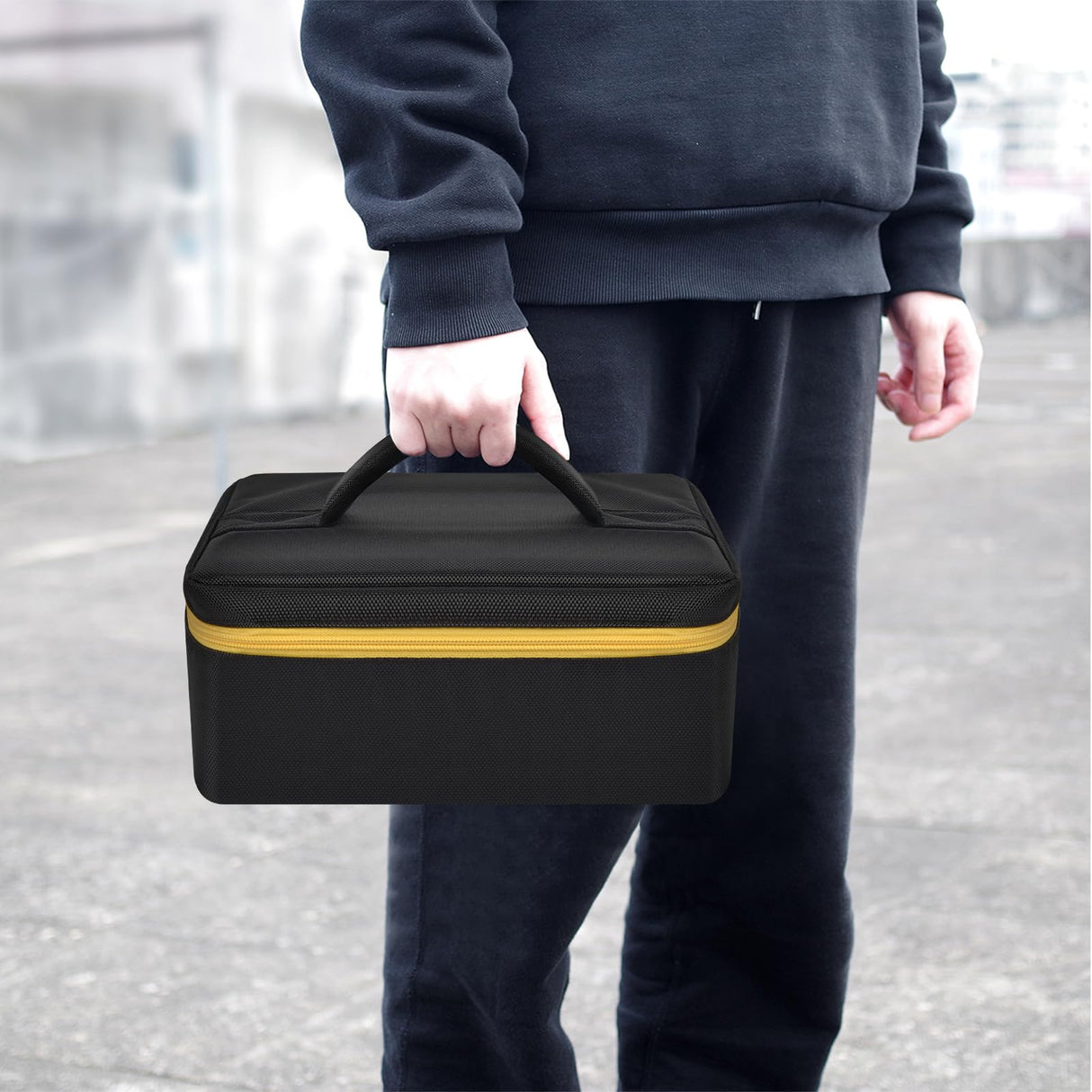 Tool Case Compatible with DEWALT 20V Max XR (DCW600B)/ for Makita XTR01Z 18V LXT Lithium-Ion Cordless Router, Sailcloth Storage Carrying Holder for Tanmqin