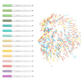 CRAFT WORLD 0.4 Tip Fine Point Pens for Cricut Maker 3/Maker/Explore 3/Air 2, Ultimate Fine Point Pens Set of 30 Pack Assorted Tools Accessories CRAFT WORLD